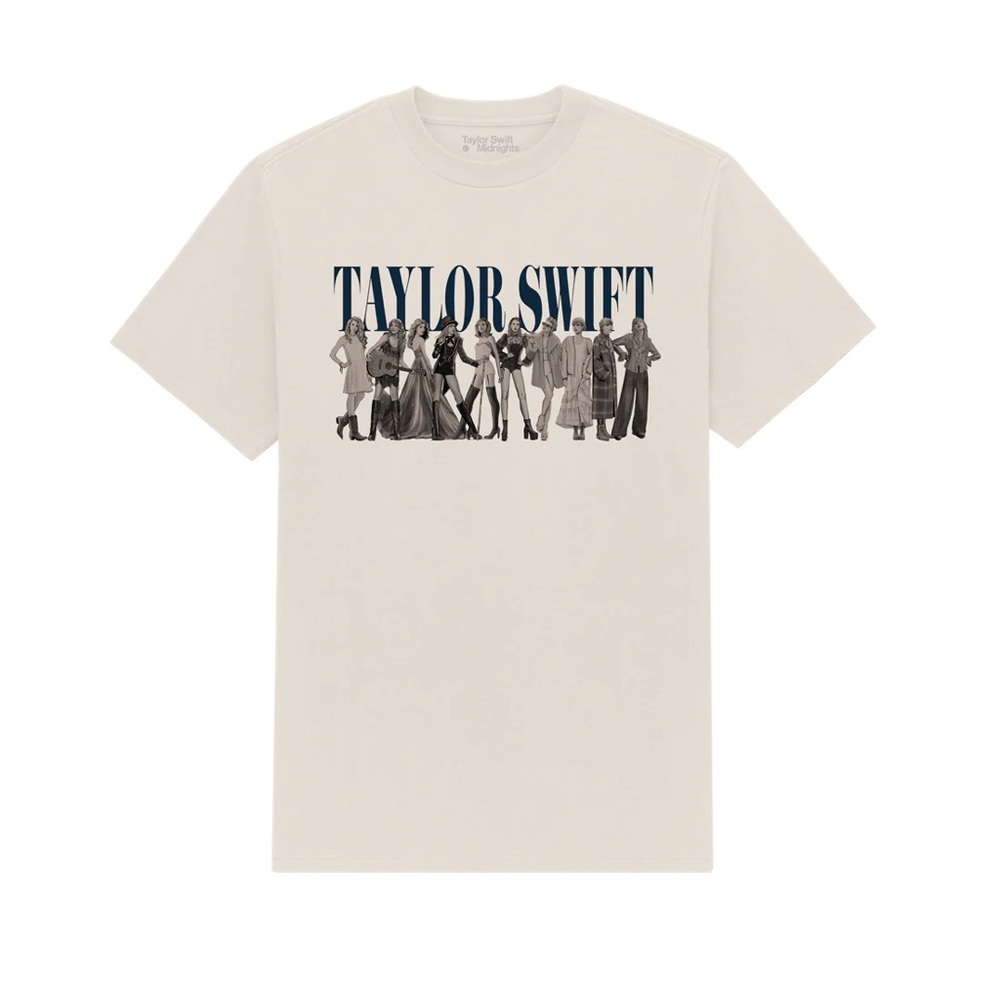 Taylor Swift Eras Tour White Tshirt. Size Large.